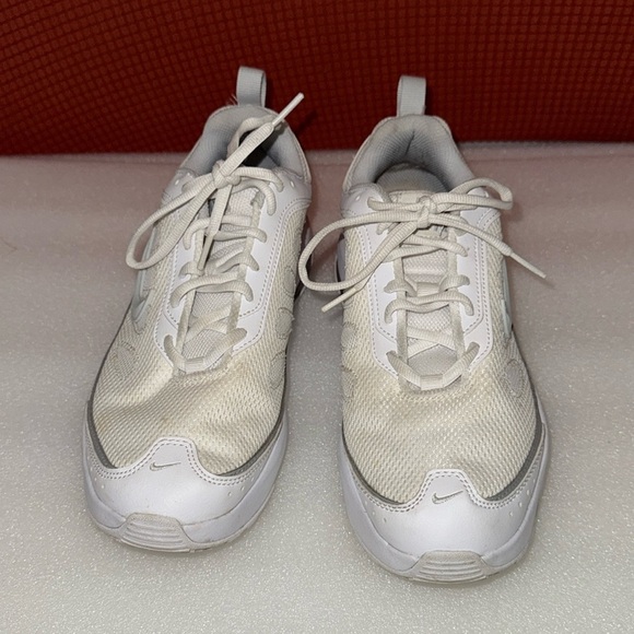 Nike Shoes - Nike Air Max White and Gray Sneakers